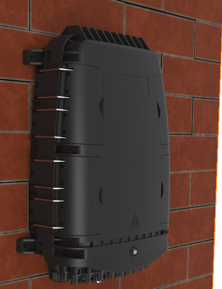 Pre-connectorized Optical Fiber Distribution Box GFS-16Q-3IP68 144F 378*255*116mm 16 household aerial/wall/pole -mounted