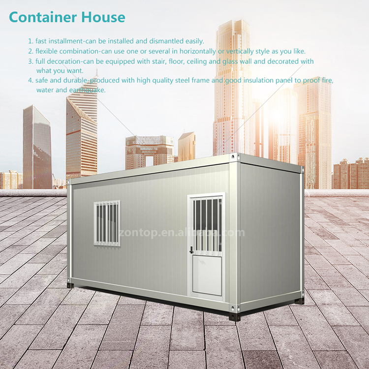 Modern Frame Cheap Easy Assemble 2 Story China Prefabricated 20ft 40 Ft Shipping Prefab Container Modular House