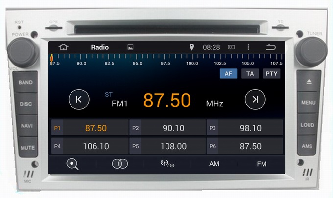 Ouchuangbo Stereo DVD Radio Player for Opel Vectra 2005-2008 Android 4.4 3G Wifi BT