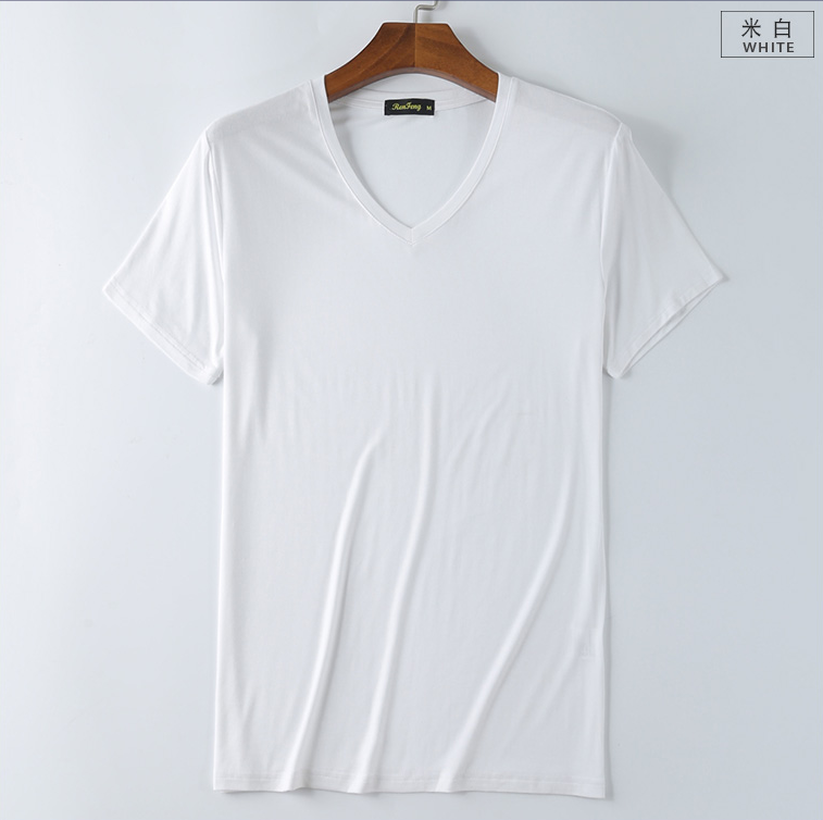 Sports Style Organic Bamboo T Shirt For Male OEM Service Multi Color