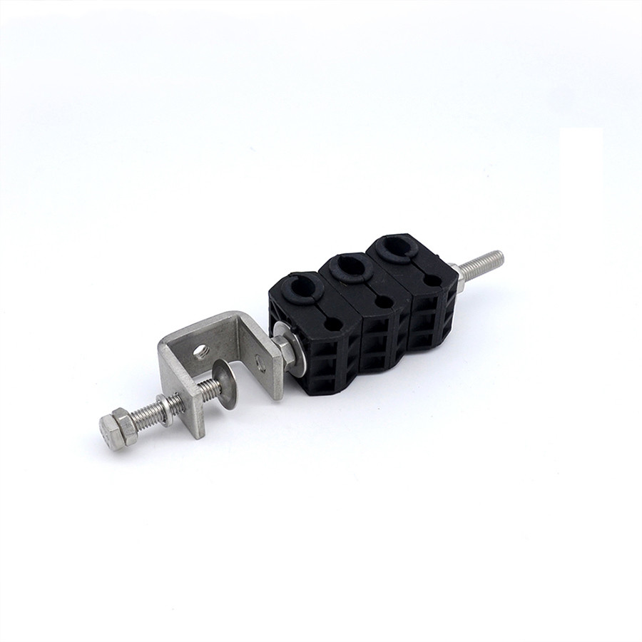 6 ways feeder clamp, fiber optical cable clamp and power cable clamp
