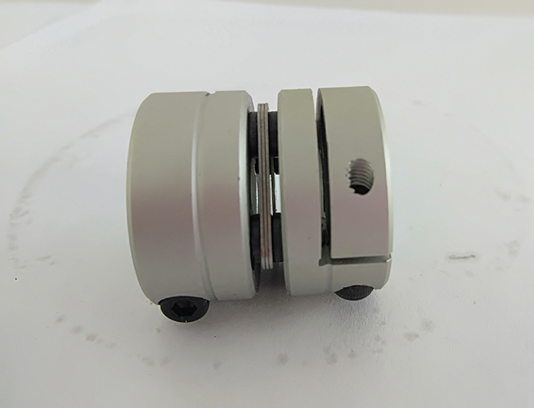 Diaphragm Stainless Steel / Aluminum Flexible Coupling For CNC Machine