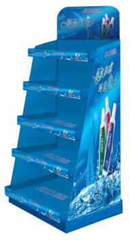 Environmentally Friendly Corrugated Cardboard Display Stamping Surface Treatment