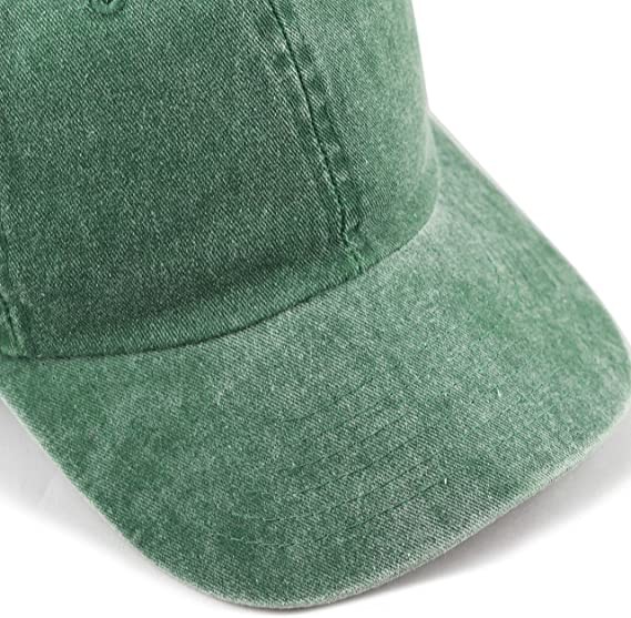 Custom Sports Dad Hats Embroidery Unstructured 6 Panel Washed Baseball Hat