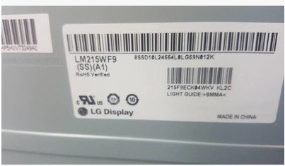 102PPI 21.5" NEC TFT Display 250cd/m2 LM215WF9-SSA3 89/89/89/89 (Typ.)(CR≥10)