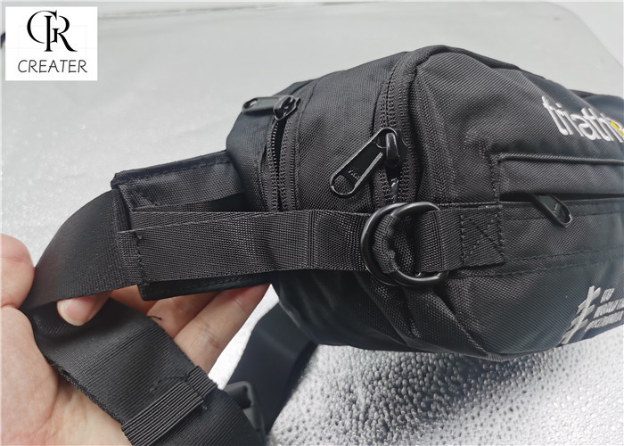 OEM Mens Sport Waist Belt Bag , Waterproof Running Waist Bag With Adjustable Webbing