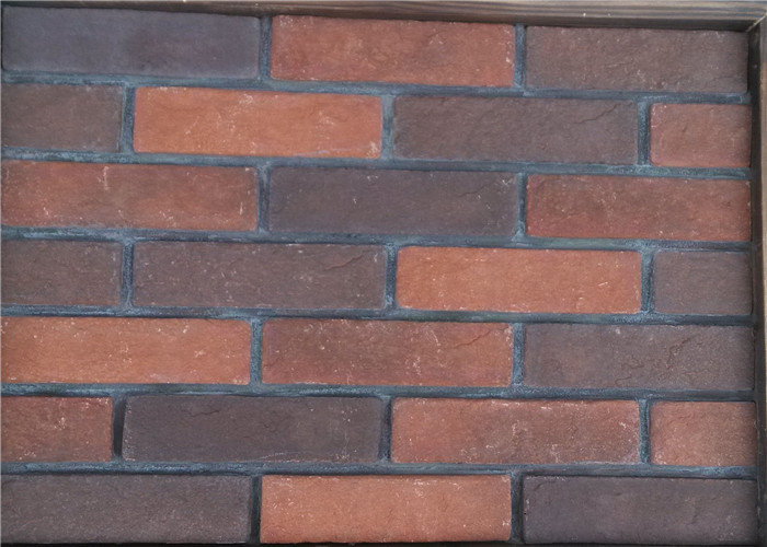 Custom Artificial Decorate Faux Exterior Brick Compression Strength