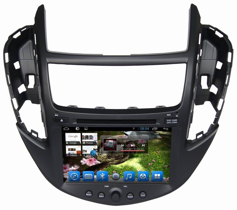 Ouchuangbo 8 inch car stereo android 6.0 for Chevrolet Trax with gps USB QUAD CORE A9 ,1.6GHz Frequency