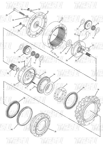 Dependable 350-0452 E315D Excavator Travel Drive Catalog Motor Parts Excavator