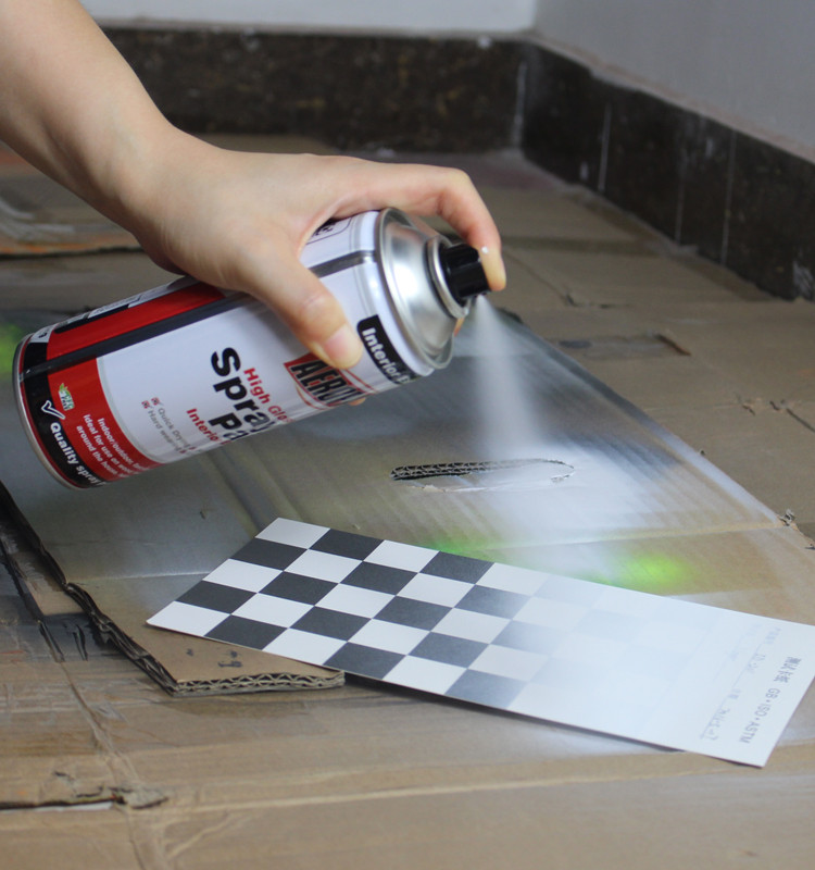 Yellow Automotive Aerosol Spray Paints / Auto Aerosol Spray Paint For Ceramic