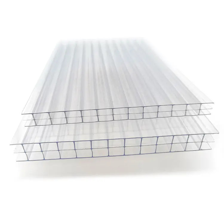 High Quality Wholesale Prices For Direct Sales By Manufacturers Polycarbonate Hollow Sheet With 88% Light Transmittance