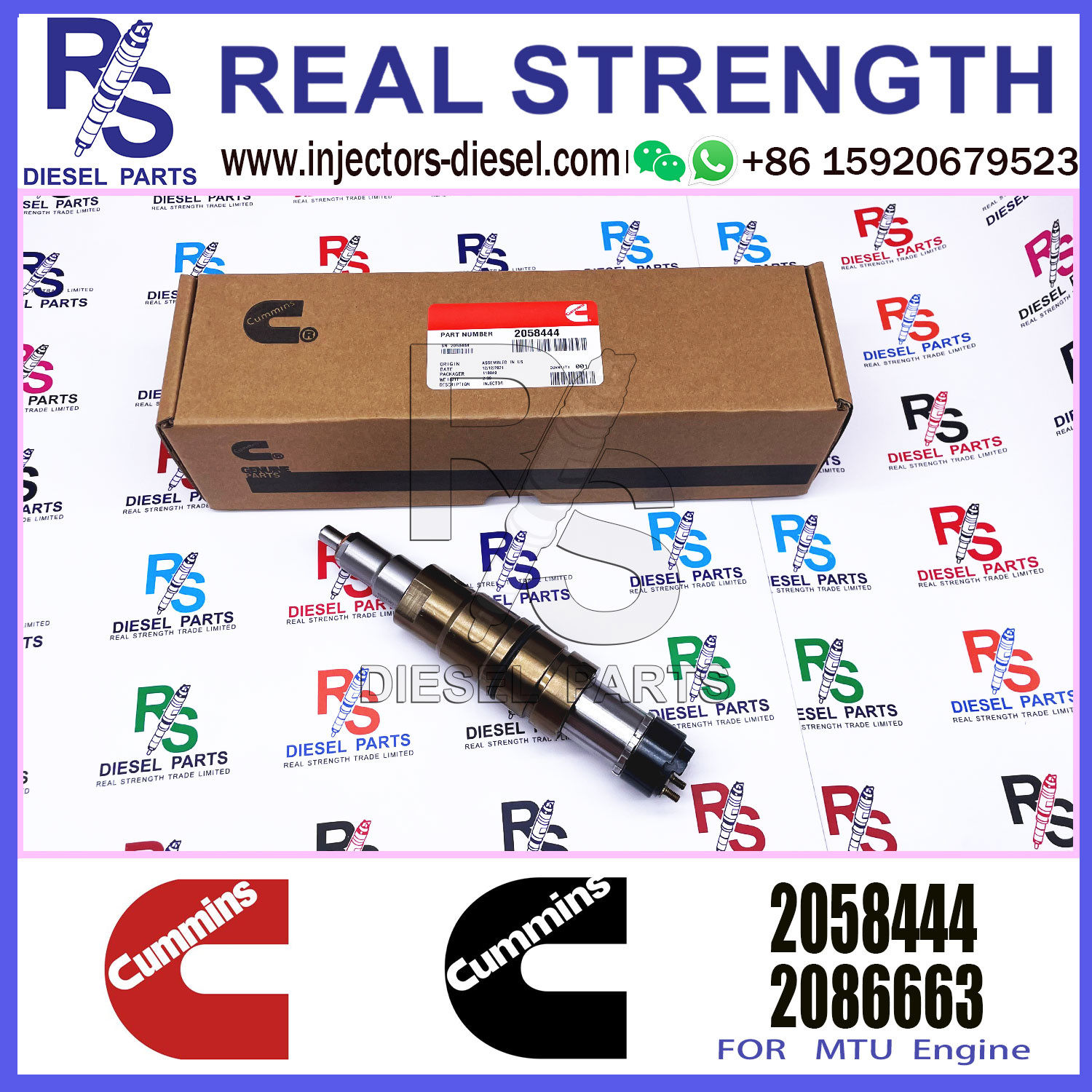 fuel injector 1881565 common rail injector 1881565 for diesel fuel engine DC13 1933613 2057401 2058444 2419679