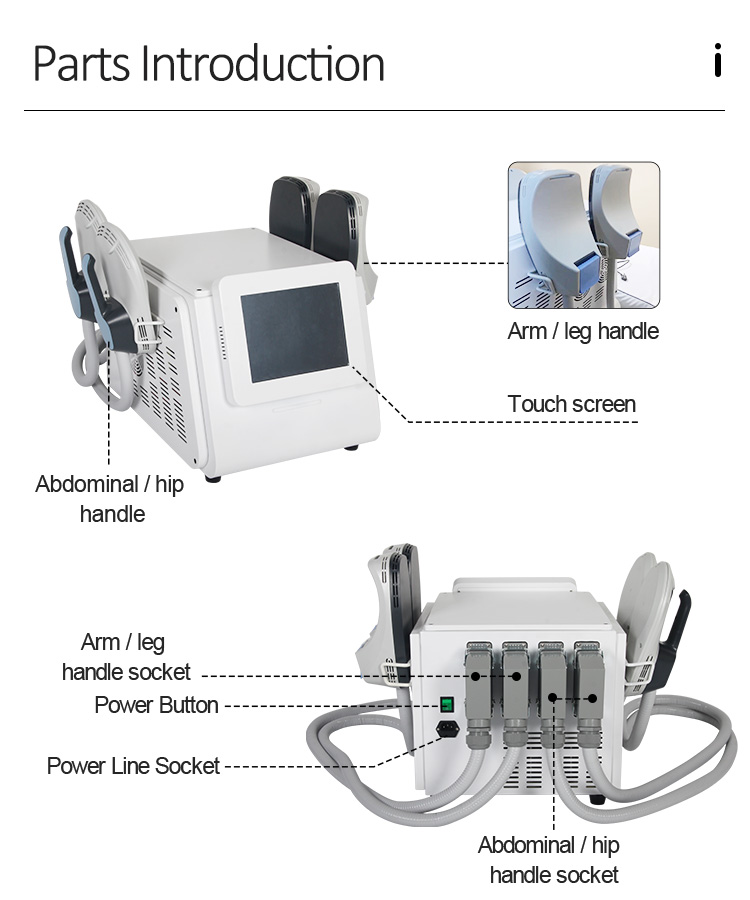 Body Shape S Shape Cavitation Muscle Building Electrical Machines 10.4in Screen ISO9001
