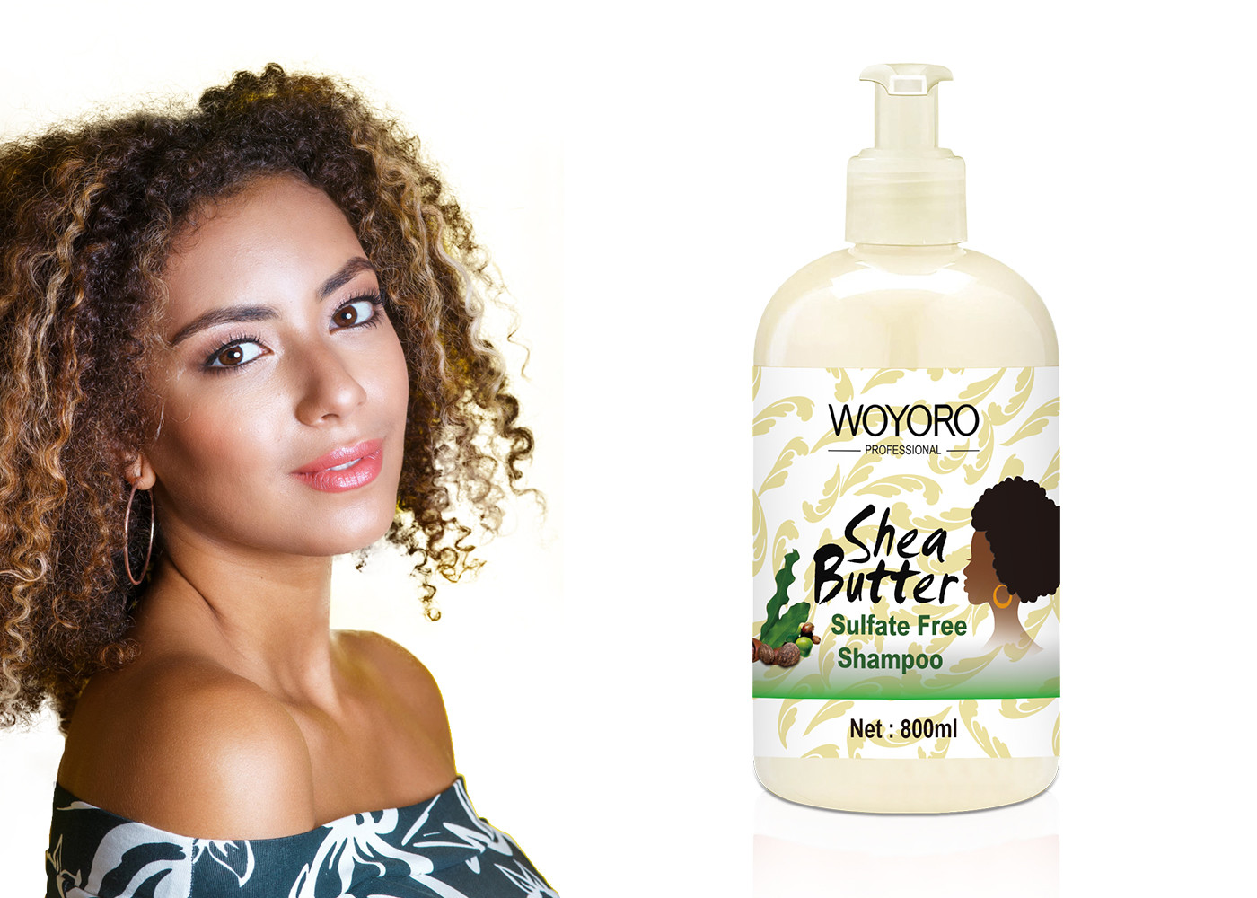 Shea Butter Sulfate Free Shampoo For Curly Hair Dry Scalp