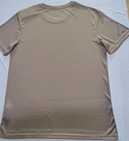 S To XL Mens Short Sleeve T Shirt , 100 Percent Polyester T Shirts