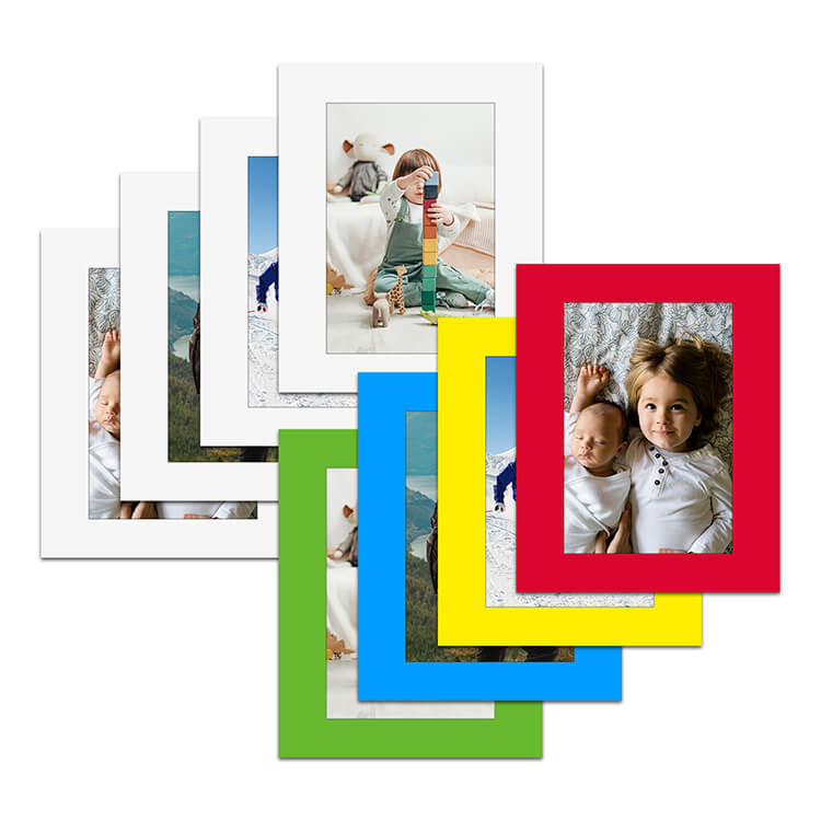Lightweight Peel And Stick Photo Frames Dry Erase Picture Frame 8x8"