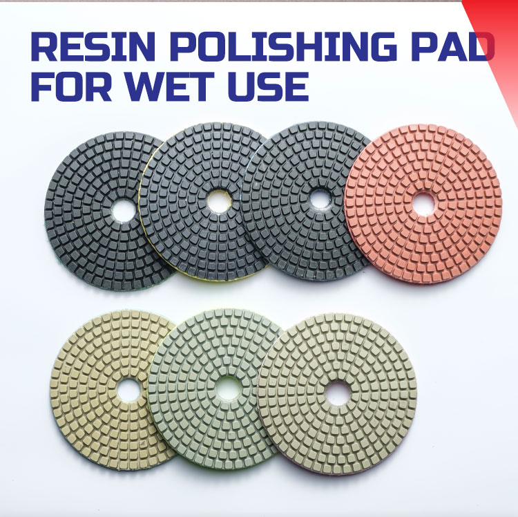 Stone Slabs Grinding Tools Diamond Polishing Buffing Pad Flexible Polishing Pad For Dry