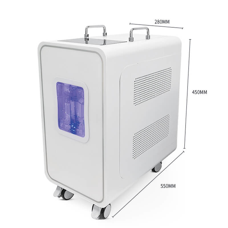 Brown Gas Machine SPE PEM Hydrogen Generator 3000ml Hydrogen Inhalation Machine WEIZI