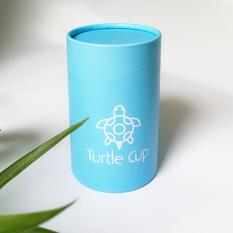 Recycled Practical Cylinder Coffee Packaging , Ultraportable Cardboard Roll Packaging