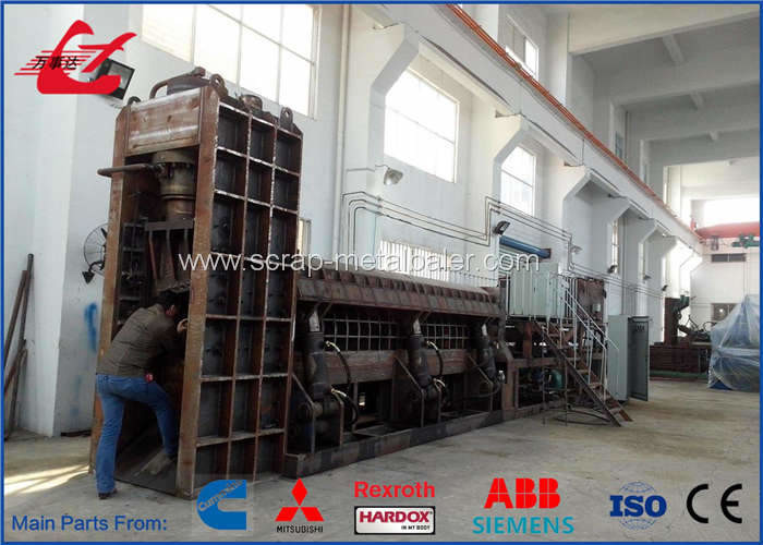 Light Scrap Metal Baling Shear Machine with 400Ton Cutting Force PLC Automatic Control