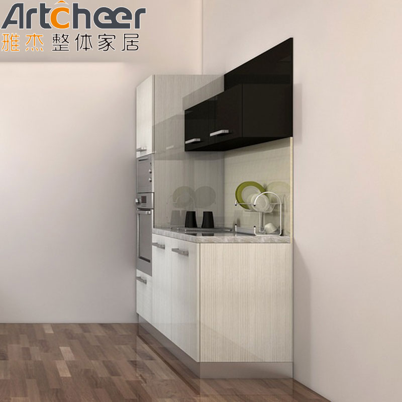 Solid Wood Melamine Finish Kitchen Cabinet Drawer Handle for Customer Satisfaction