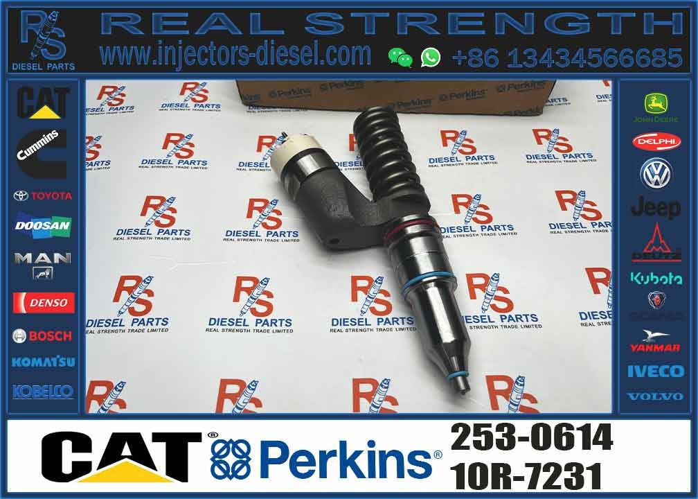 Common Rail Fuel Injector 253-0614 10R-0958 10R-0955 10R-7228 10R-7232 10R-1273 10R-1273 10R-9236 10R-3265