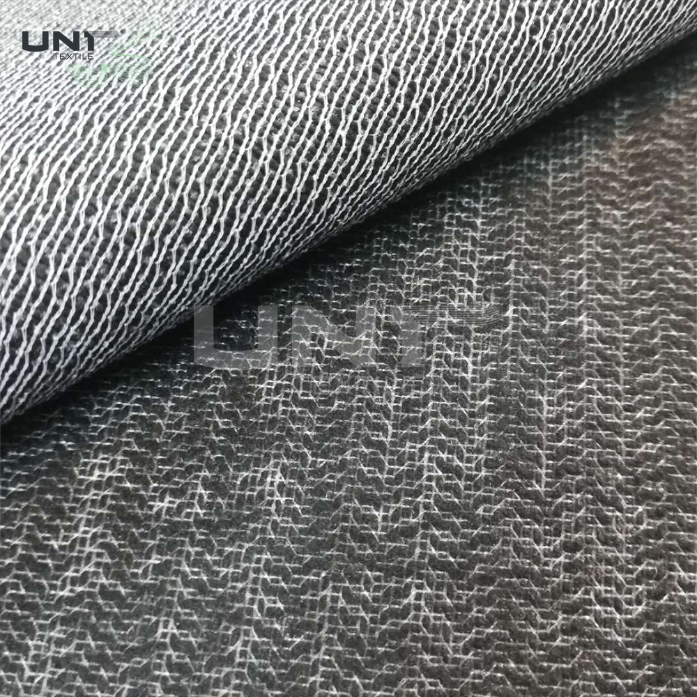 Fusible Interlining Belended Weft Insert Napping Fusible Interlining For Overcoat Garments