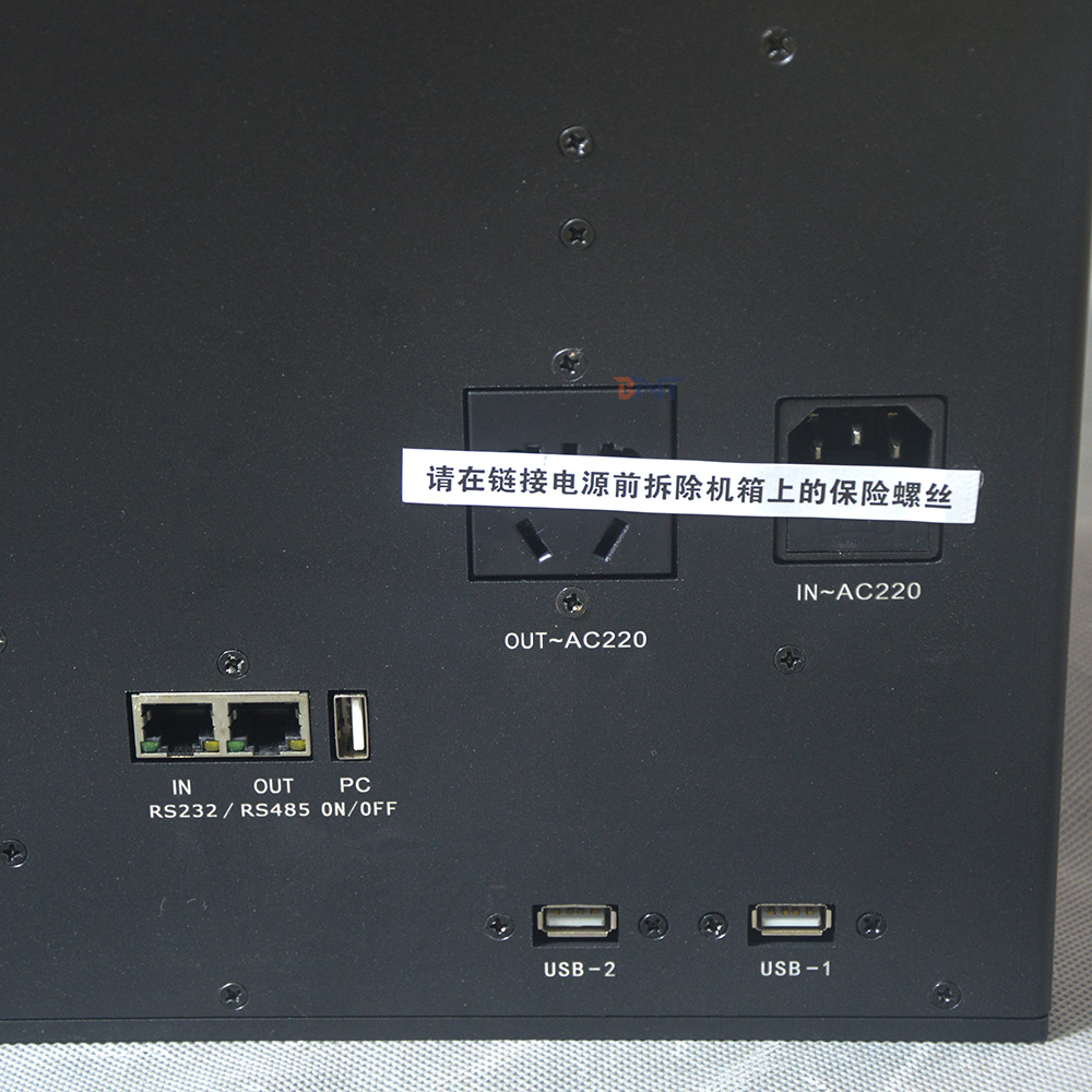 New design conference system lcd monitor lift mechanism with backside name screen