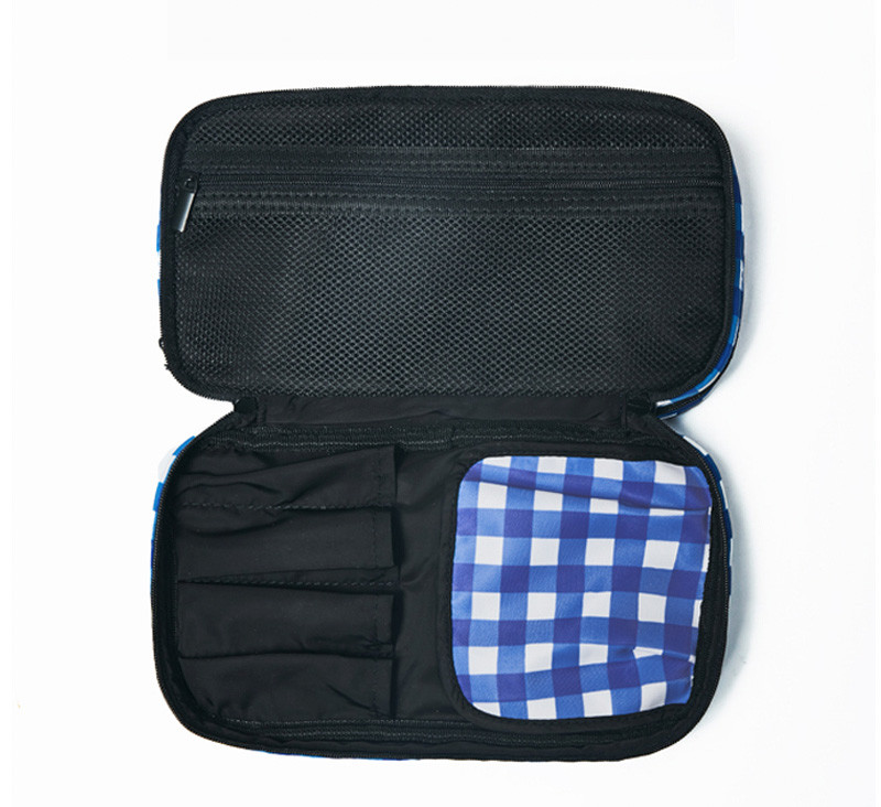 Logo Foldable Protable Travel Eco Toiletry Cosmetic Bag Waterproof
