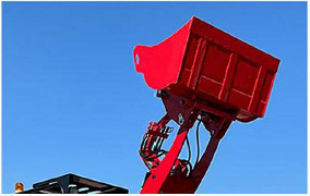 Extra thick bucket  Stable operation: Strong lifting force, enlarged bucket, effective work;