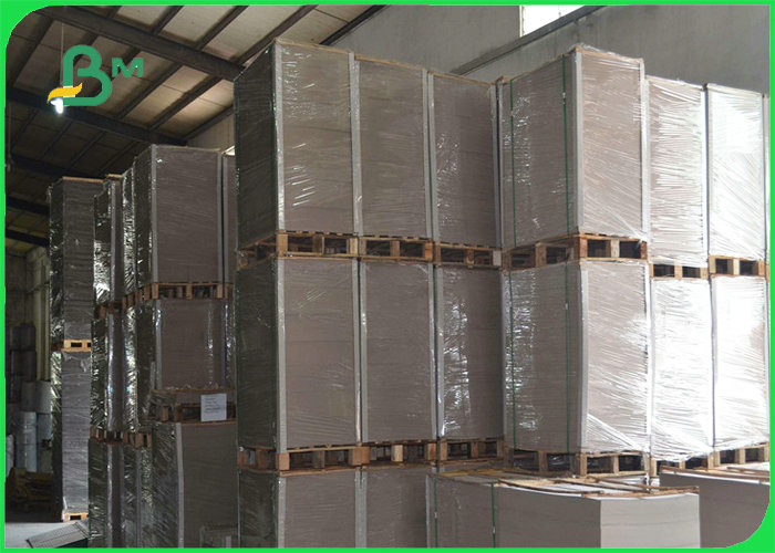 1mm 2mm 1200gsm Grey Paper Board For Book Cover Folding Resistance 70  x 100cm
