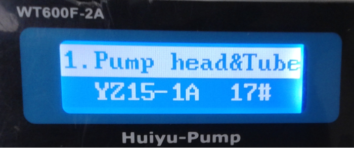 WT600F-2A precision dispensing peristaltic pump