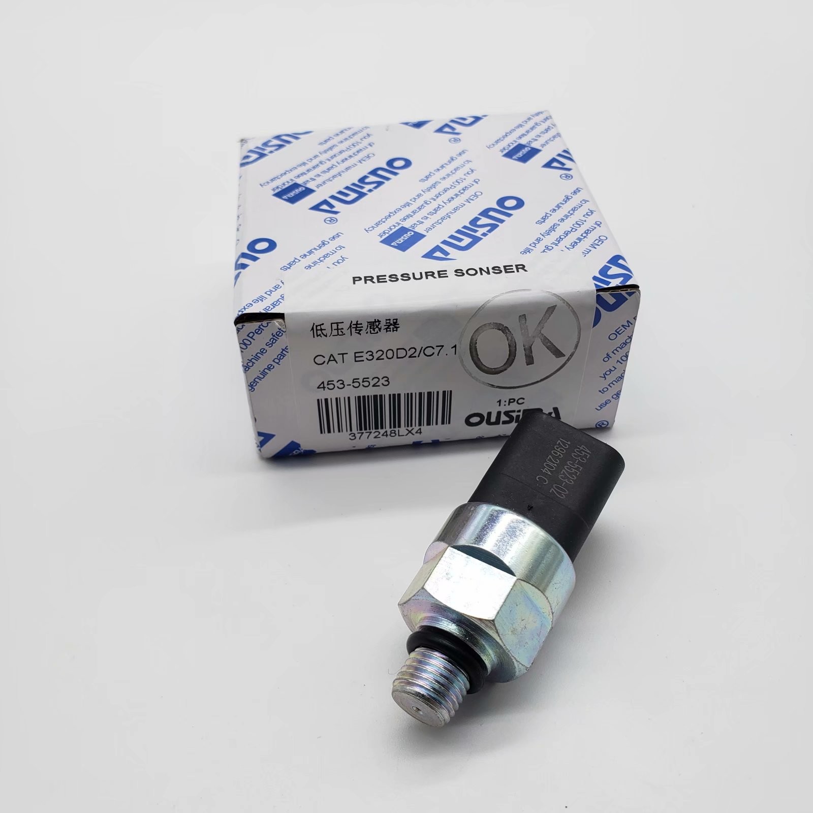 E320D2 C7.1 Excavator Sensor , 4535523 Low Pressure Transducer