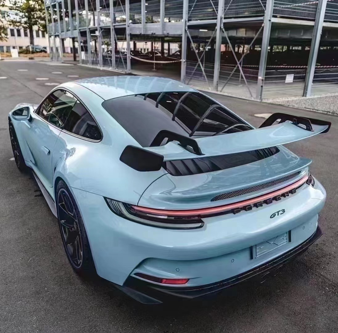 Carbon Fiber Spoiler for Porsche 911 992 Carbon Fiber Material 911 992 Upgraded GT3 Style Rear Spoiler