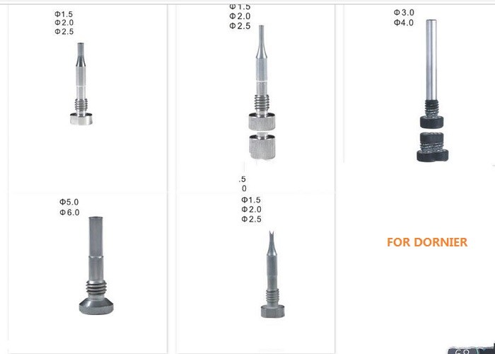 Stable Thread Guide Air Jet Loom Spare Parts Vacuum Treatment Surface