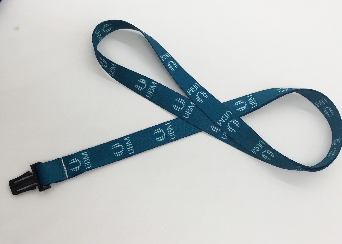 Nice Looking Dye Sublimation Lanyards / Black And Red Lanyard For School Id