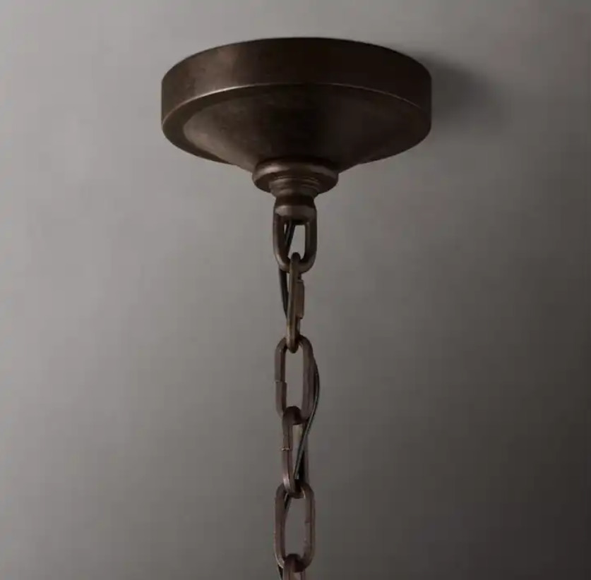 82-265 Volts Barnhouse Farmhouse Vintage Antique Hanging Lamp Brass Pendant Light 60 Watts