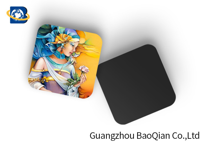 Mini 3D Personalised Tea Coasters / Cup Coasters , Custom Square Coasters Printing Placemat