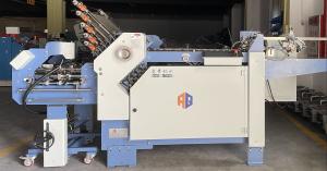 Buy cheap Industrial Automatic Electric Paper Folder 360mm Width Gear Driving product