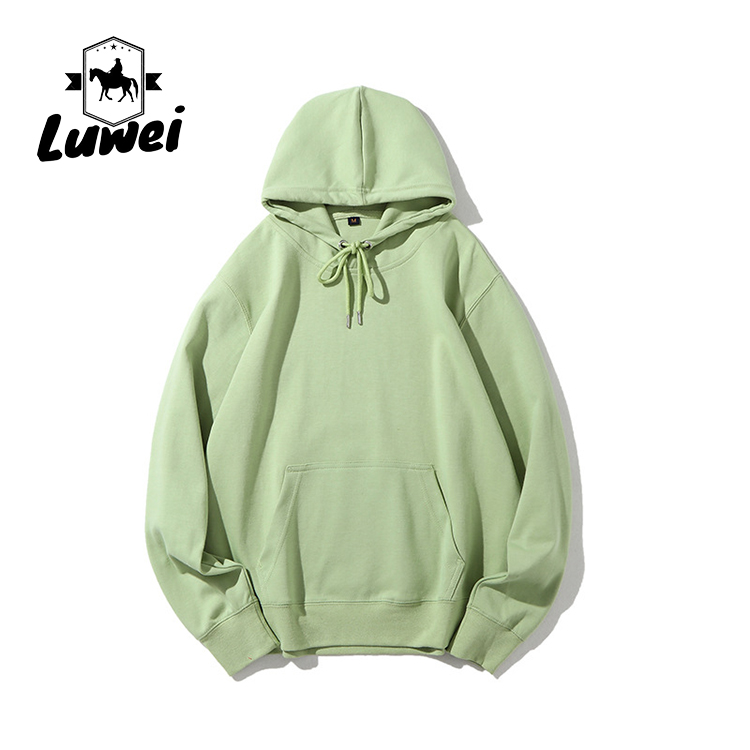 Embroidered Blank Felpa 80% Cotton 280g Sweatshirts Fitted Heavy Men Pullover Jumper Hoodies Cotton
