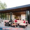 Buy cheap Courtyard Rattan Garden Sofa Set Customized Wicker Outdoor Couch from wholesalers