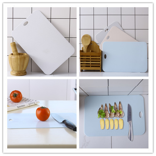 Healthy PP Plastic Chopping Board To Cut Fruits Meat Vegetables