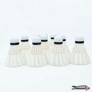 Natural Feather Shuttlecock Badminton Dmantis D75 Natural Duck Feather Cheap