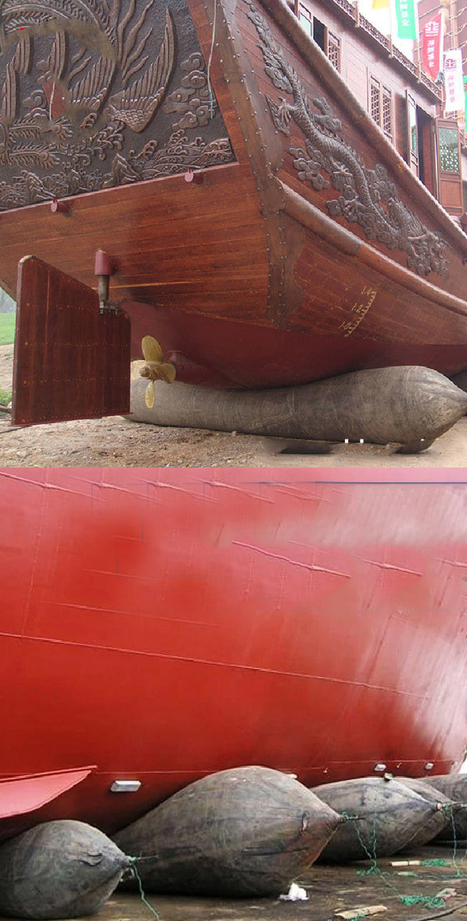 Underwater Salvage Marine Heavy Duty Rubber Air Lifting Bags
