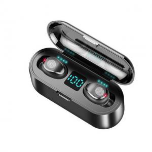 China  				Bluetooth V5.0 Earphone Wireless 8d Surround Stereo HiFi Sound Sport Headphones Wireless Earbuds (with 2000 mAh Power Charging Case, For iPhone Xiaomi) 	         on sale