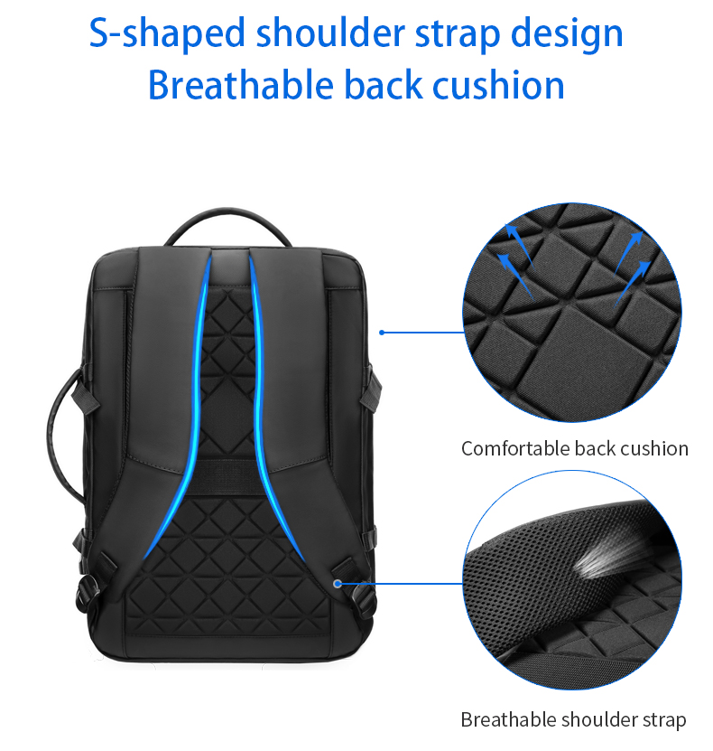 Factory new bag laptop usb charging men business waterproof bagpack backpack bag backpacks for men