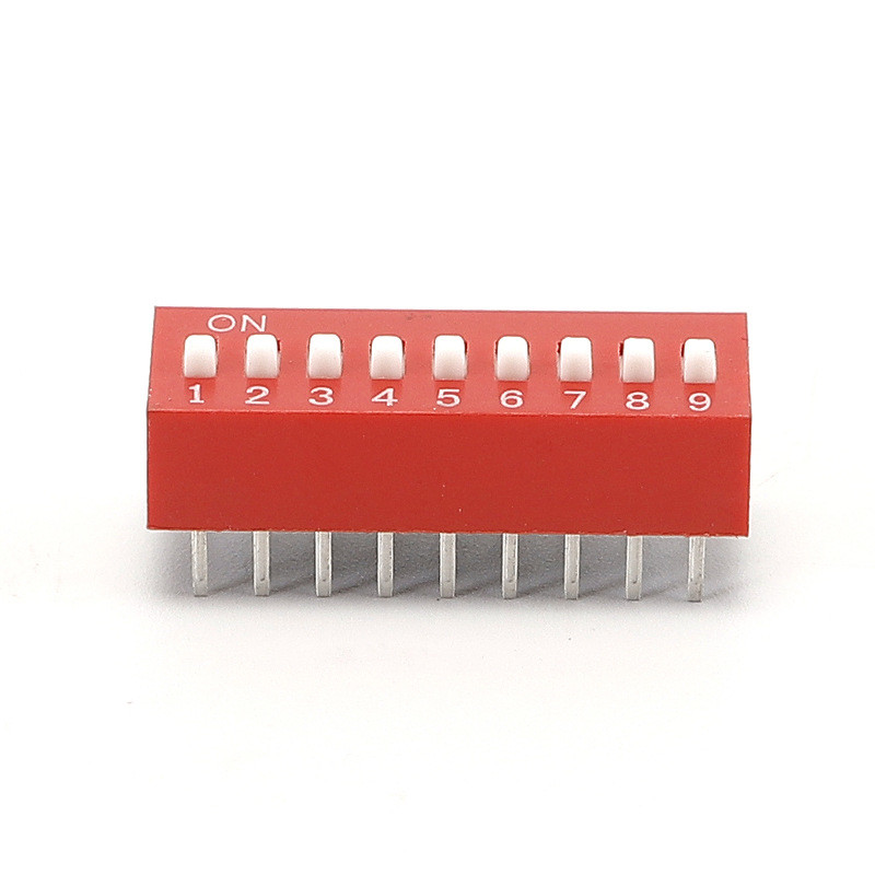 dip switches with 2.54mm pitch up to 12 poles and insulation resistance of 100m 2 buyers