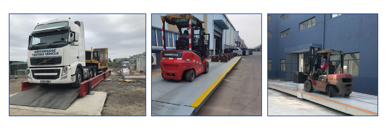 Hot Dipped Galvanized Weighbridge Scale 30-300T Heavy Duty Modular Weighbridge