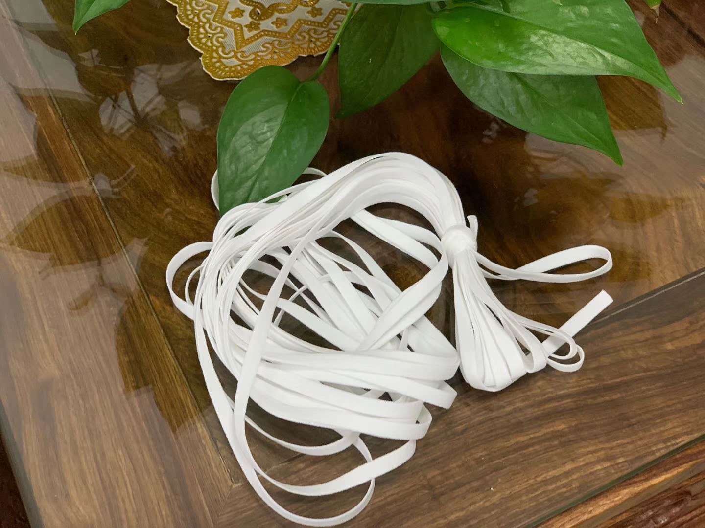 Round Flat Elastic Earloop Rope For Disposable Face Mask Accessories