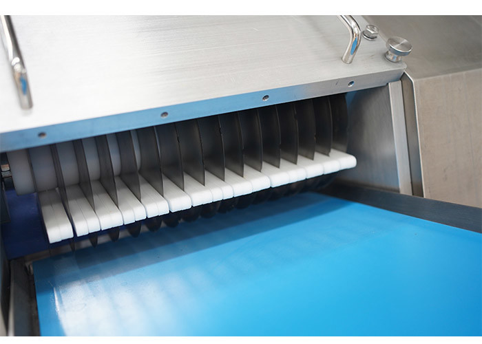 High Precision 2D Meat Cube Cutting Machine For Beef 1000kg/H